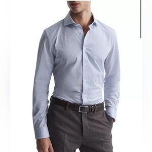NWT Reiss Men’s Tailored M Regular Fit Button Down